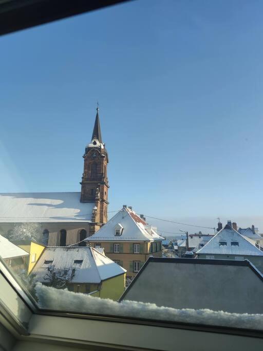 Appartement Beau Duplex Au Pied Des Vosges à Uffholtz Extérieur photo